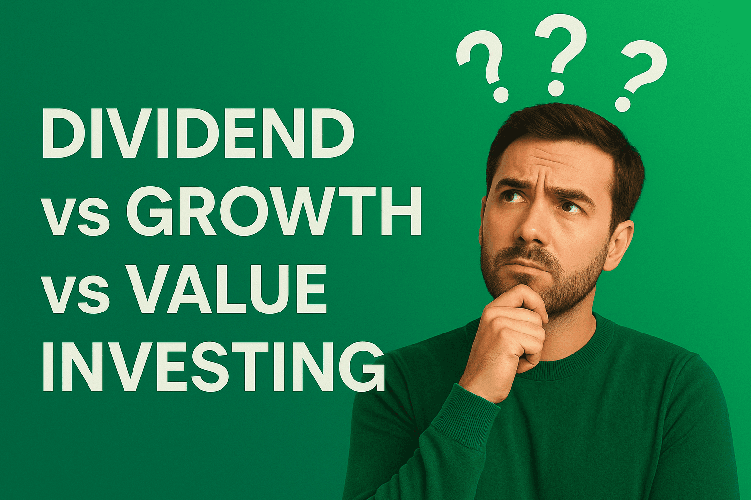 Dividend vs Growth vs Value Investing
