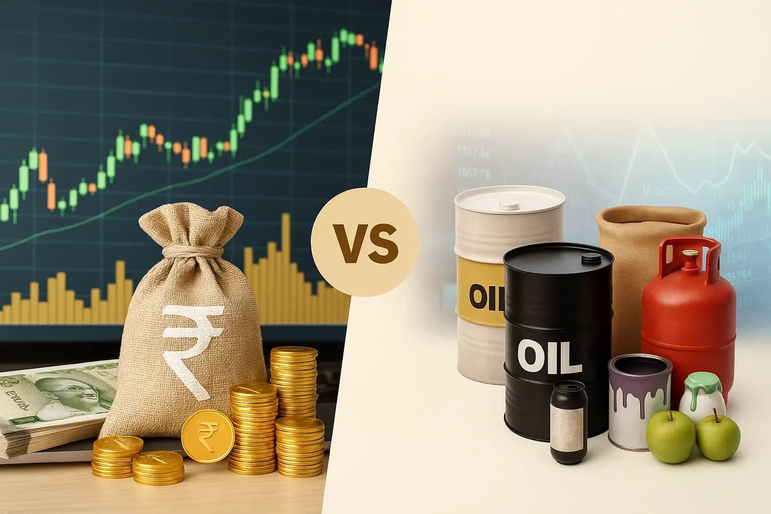 Commodity vs Equity: Key differences for Traders & Investors