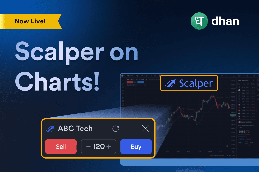 Scalper on Dhan Charts