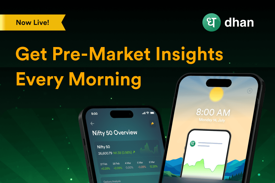 Pre-Market Insights by Dhan