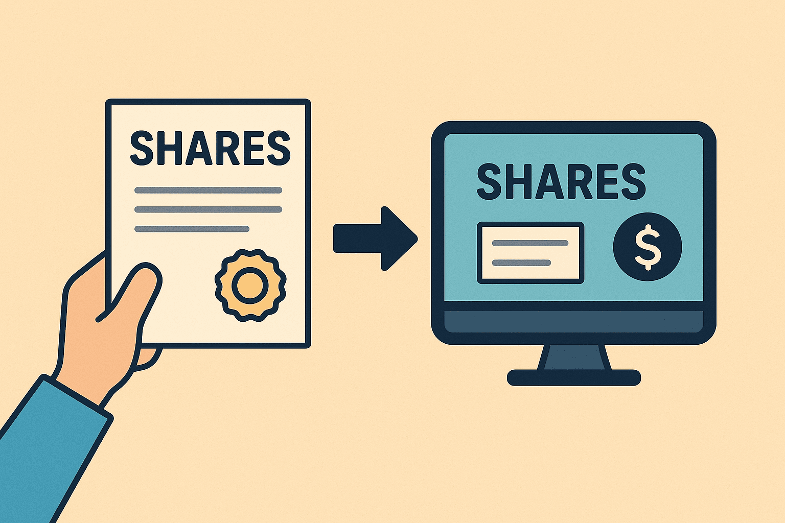 Dematerialisation of Shares