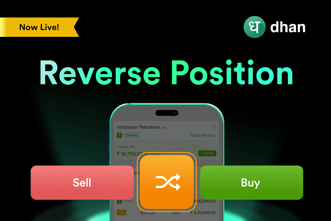 Reverse your Position in Single Tap on Dhan