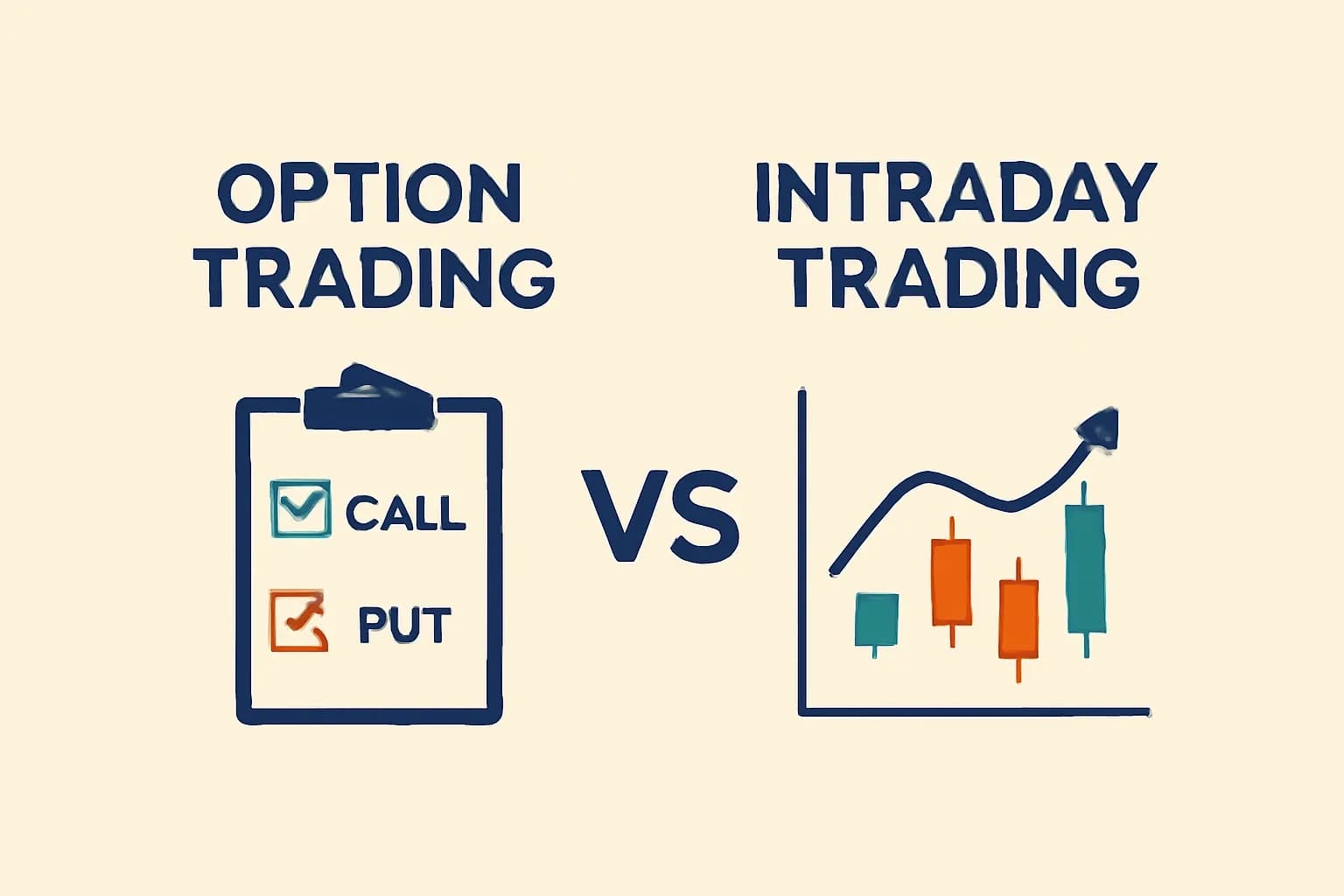 Option Trading vs Intraday Trading