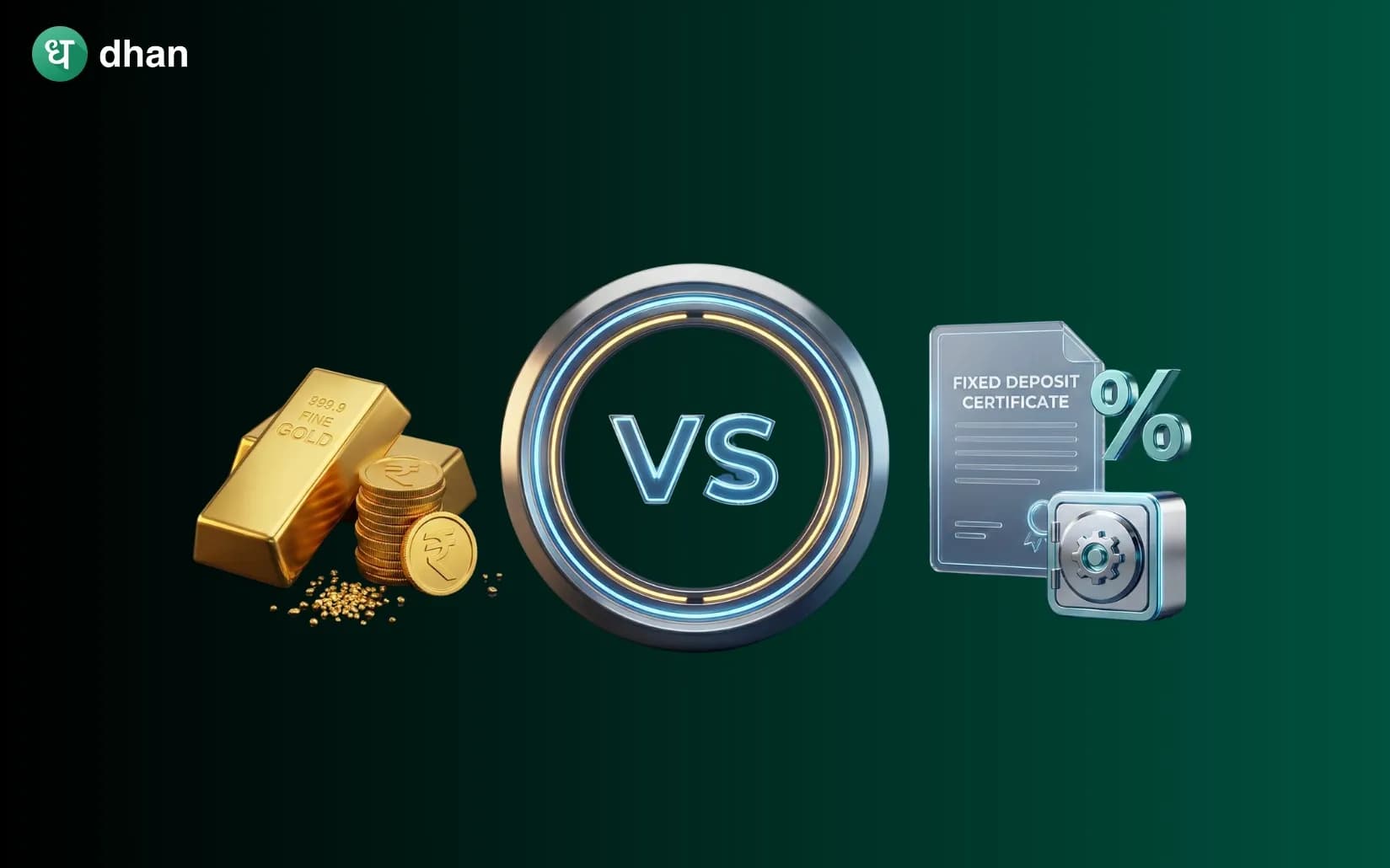 Gold or FD, where's the real value?