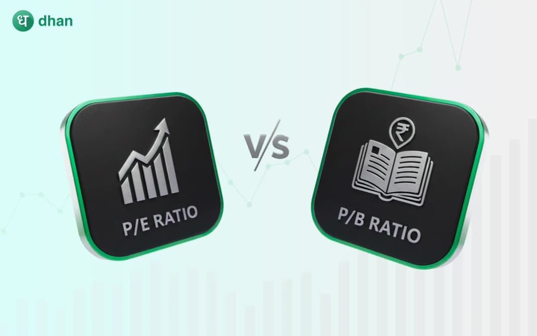 P/E ratio Vs P/B ratio
