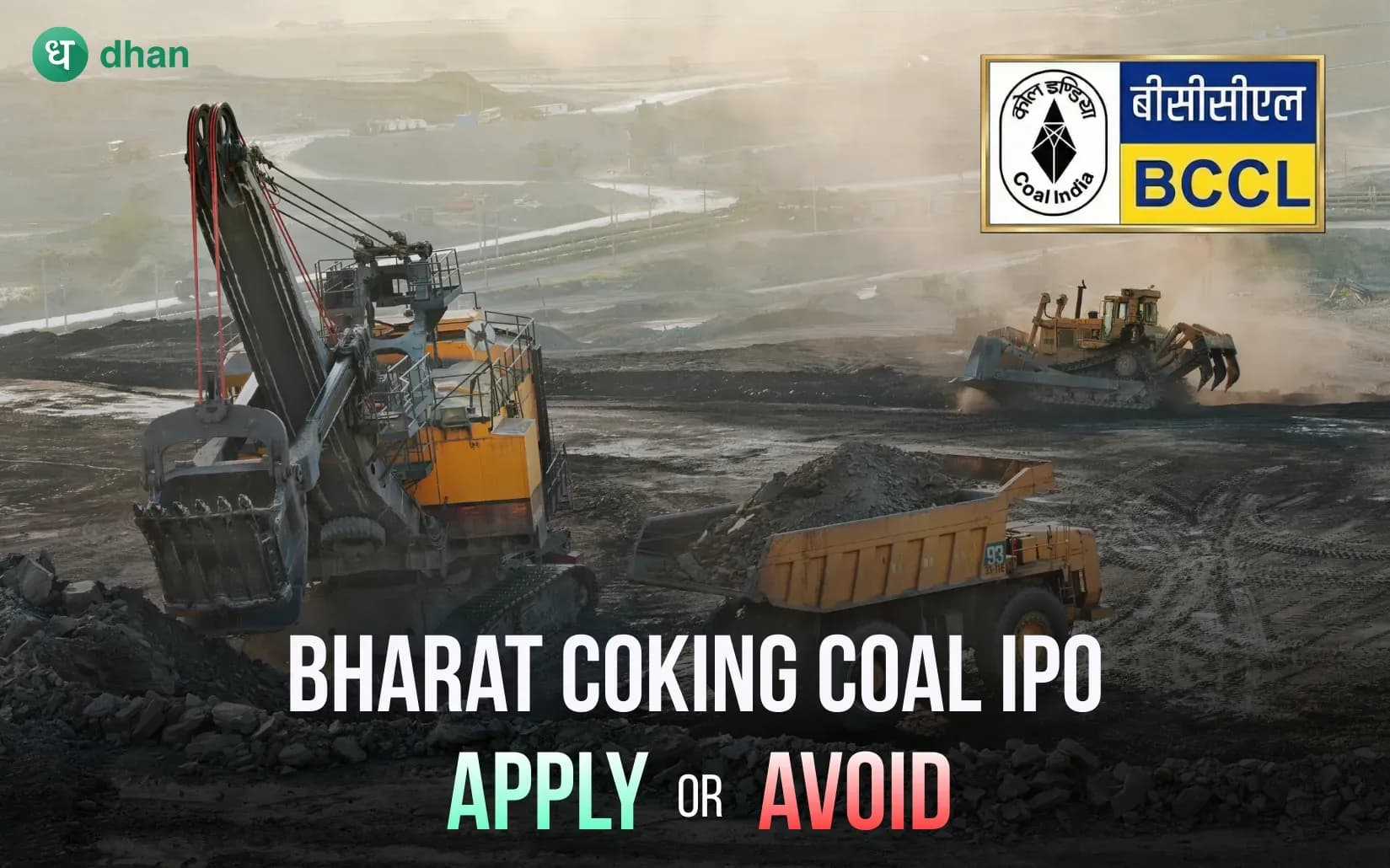 Bharat Coking Coal IPO: Apply or avoid?