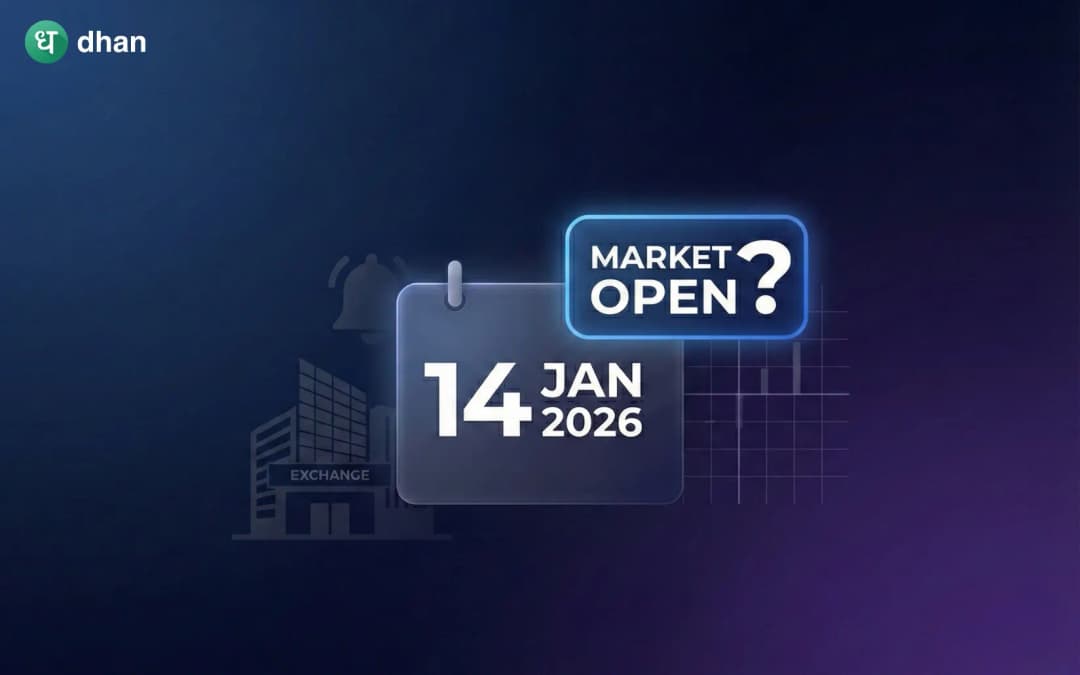 Is Indian Stock Market open on 14th Jan 2026?