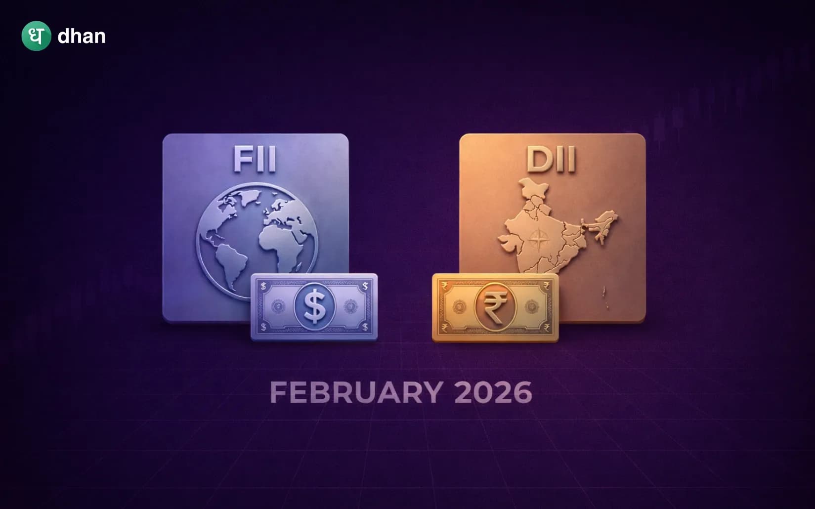 FII & DII Data in Feb '26