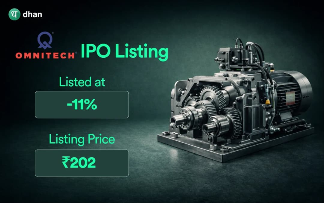 Omnitech Engineering Listing: Shares list at 11% discount