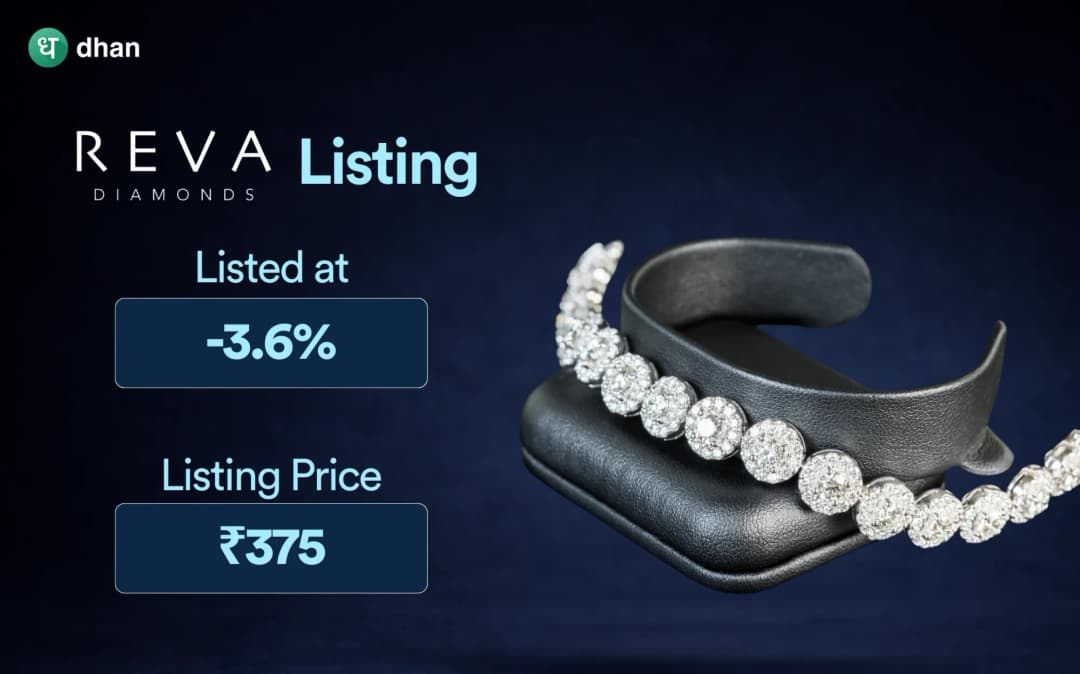 PNGS Reva Diamond Listing: Shares list at 3.6% discount on BSE & 2.85% on BSE