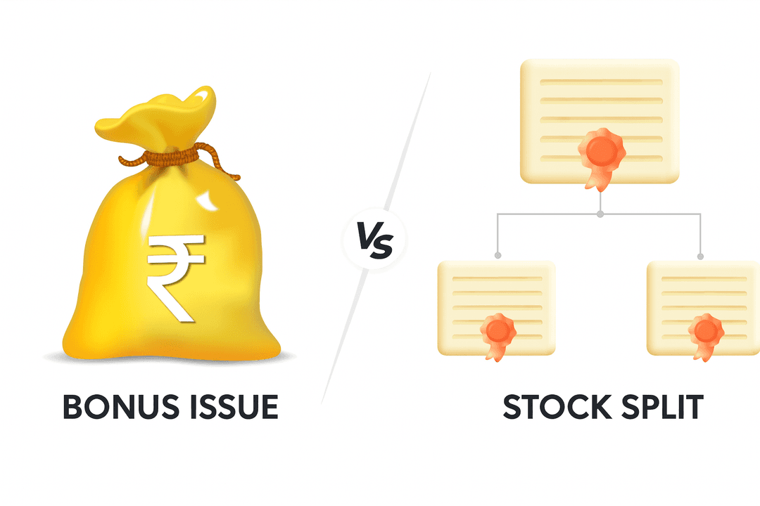 Bonus Issue vs Stock Split: Key differences explained