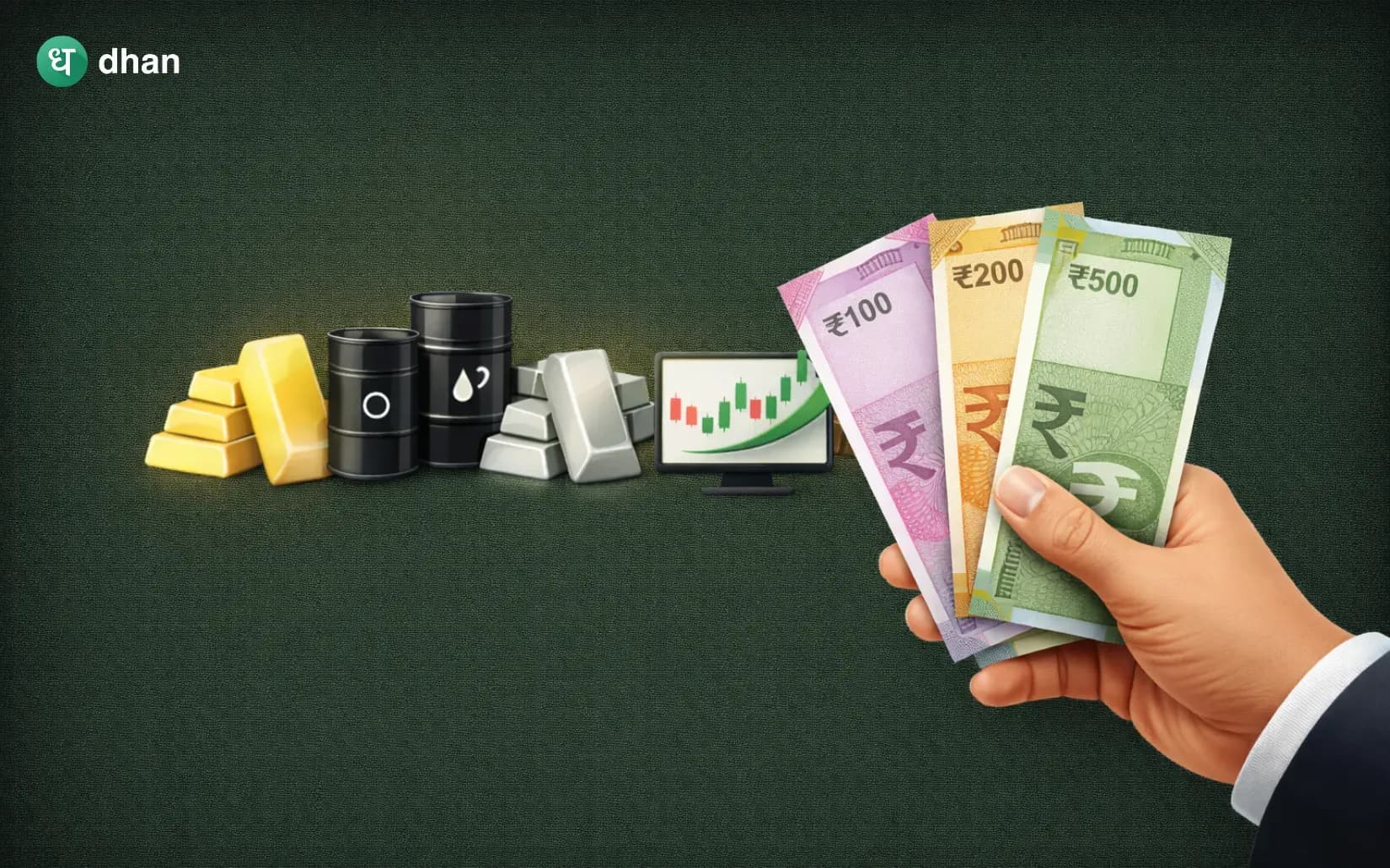 What is the minimum amount for Commodity trading in India?