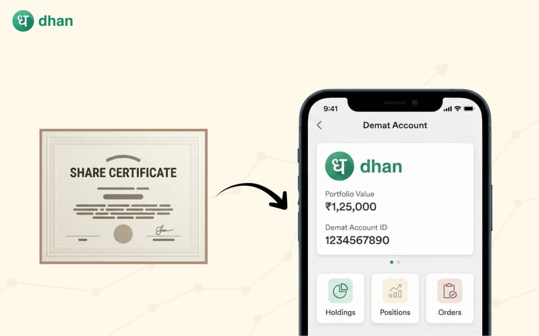 Dematerialisation of Shares