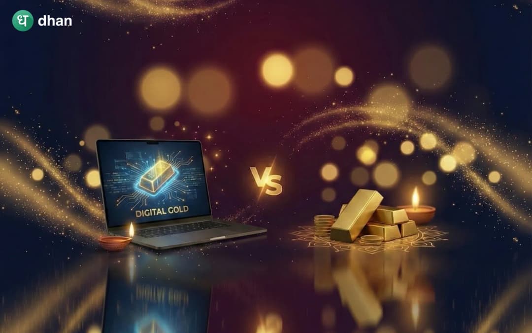 Diwali 2025: Digital Gold vs Physical Gold - What should you buy?