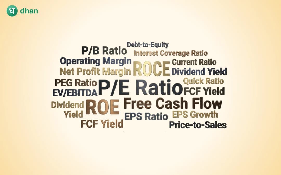 Top Ratios used in Value Investing