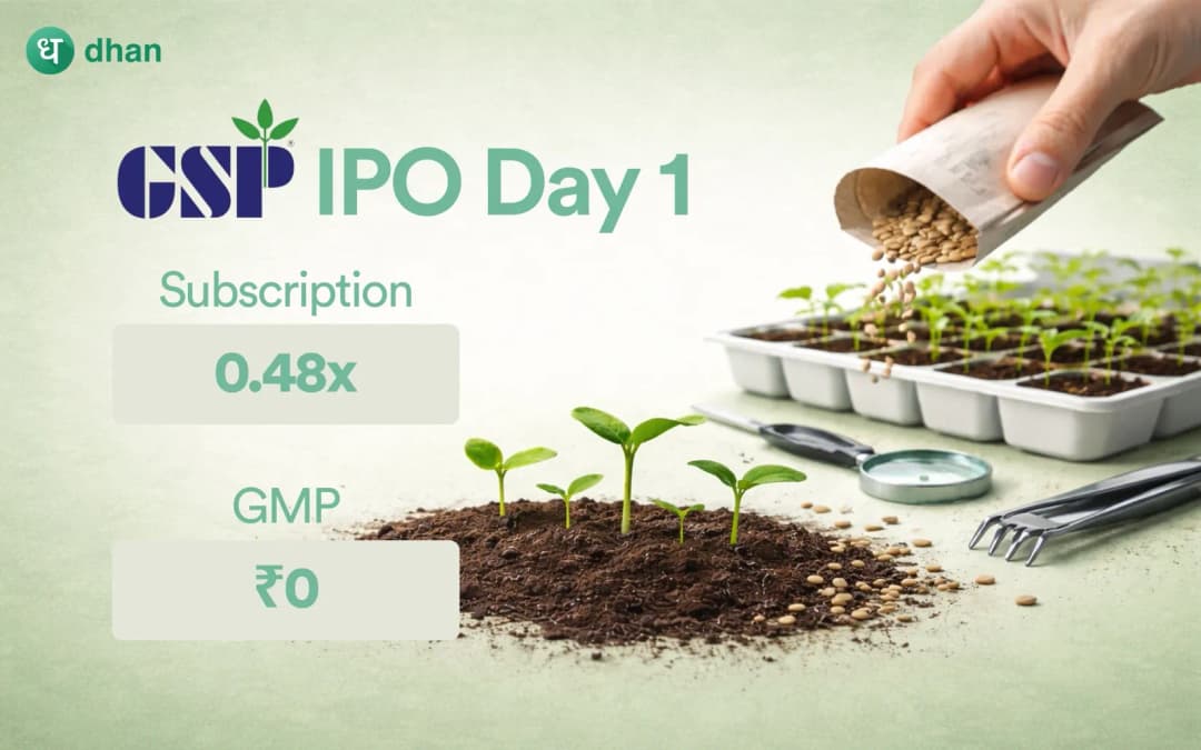 GSP Crop Science IPO Day 1: 0.48x Subscribed & GMP Rs. 0