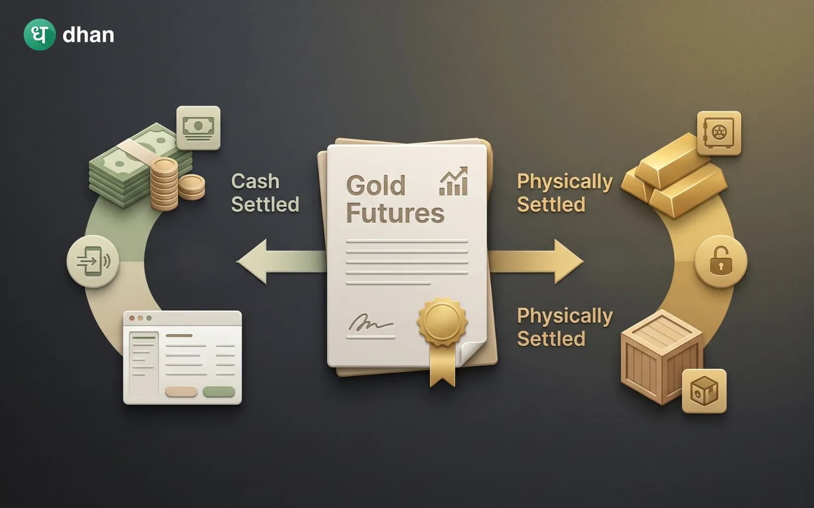 Are Gold Futures physically settled?