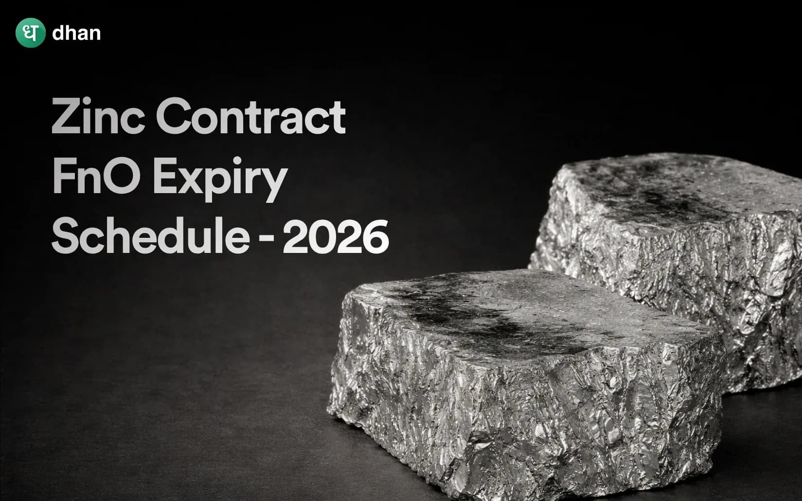Zinc contract FnO expiry schedule 2026
