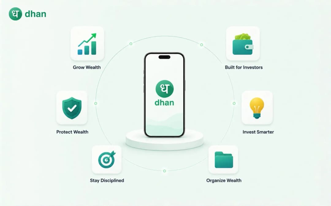 How can you build long-term wealth with Dhan?
