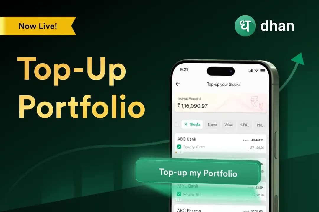 Understanding Top-Up Portfolio Feature on Dhan