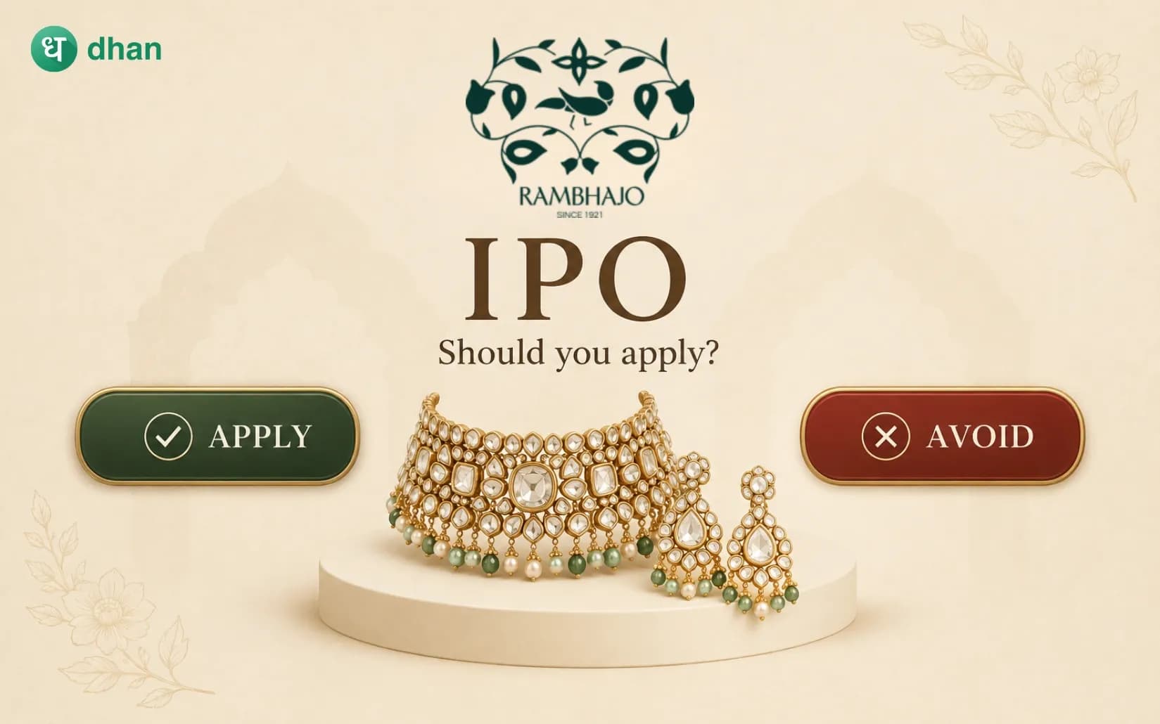 Advit Jewels IPO - Should you apply?