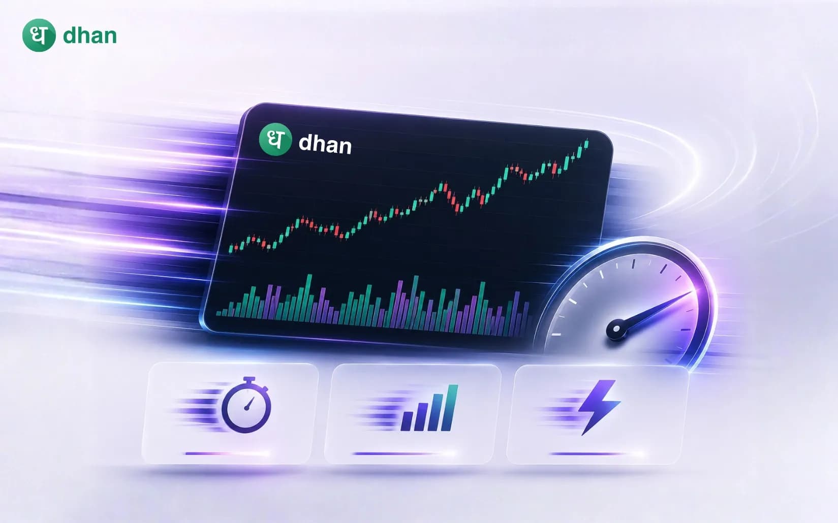 How Dhan Charts speed holds up on high volume days