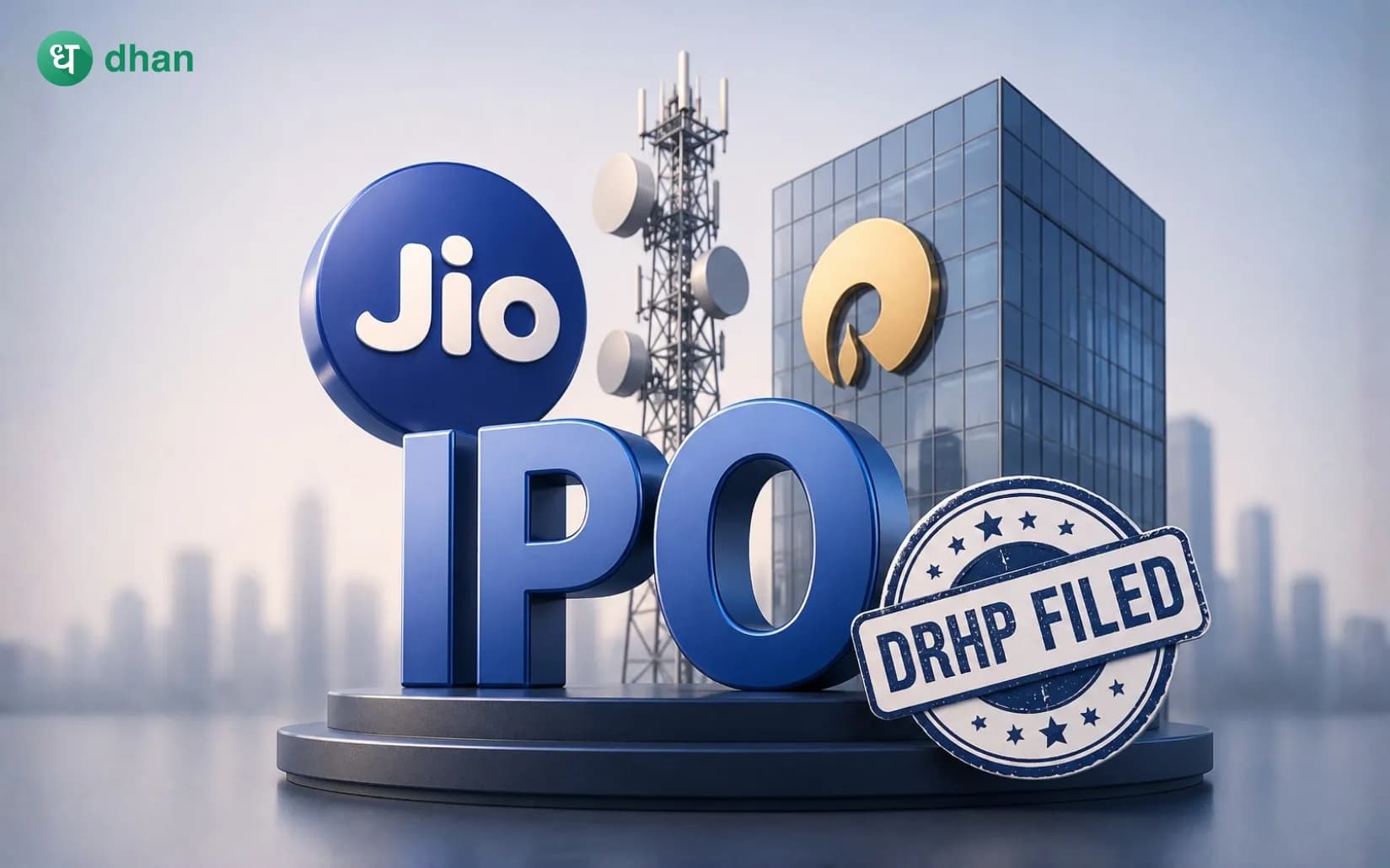 Reliance Jio Files DRHP: Mukesh Ambani Announces India's Mega IPO