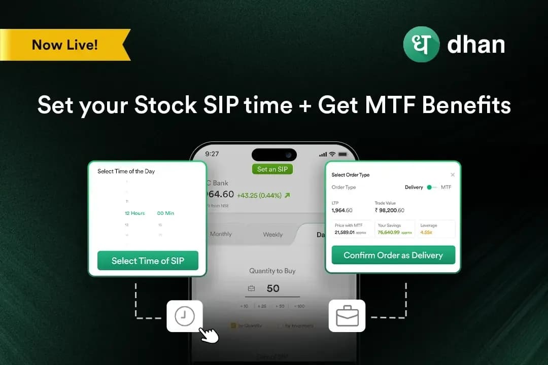 Invest Your Way with SIP Custom Time + MTF on Dhan
