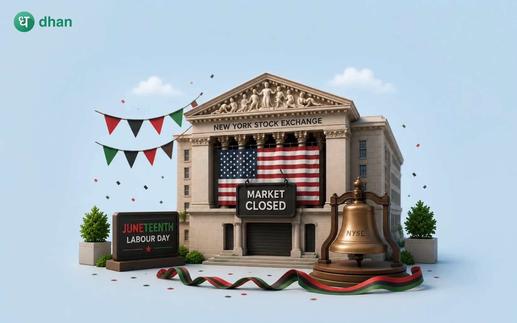 US stock market holidays in June 2026: Dates and trading schedule