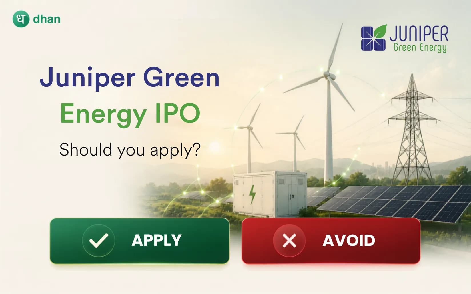 Juniper Green Energy IPO - Should you apply?
