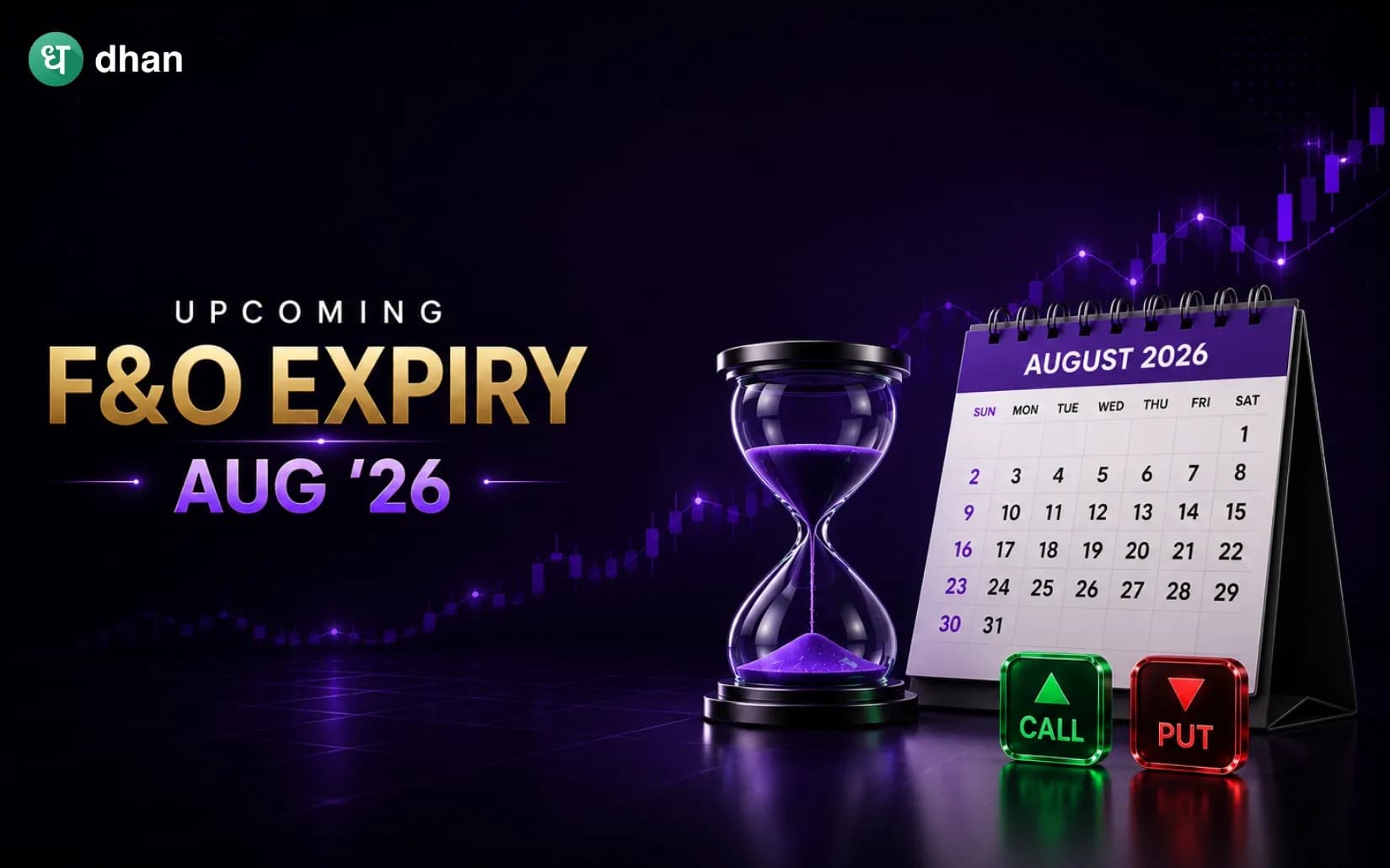 Upcoming F&O expiry for August 2026