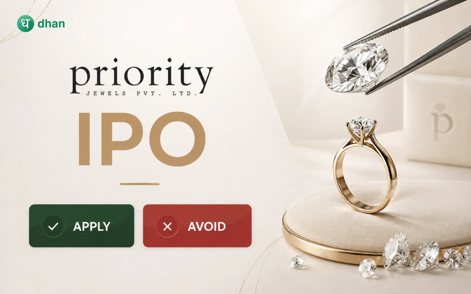 Priority Jewels IPO - Should you apply? Check Out!
