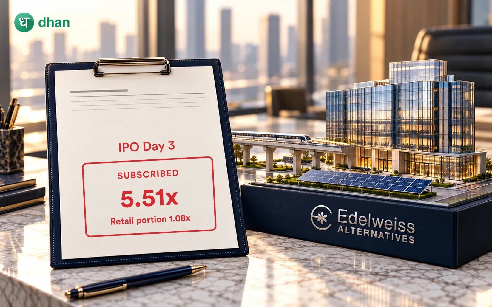 EAAA India Alternatives IPO - Day 3: 5.51x subscribed, Retail portion at 1.08x
