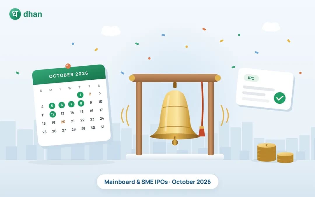 List of Upcoming IPOs in Oct '26 - Mainboards & SMEs